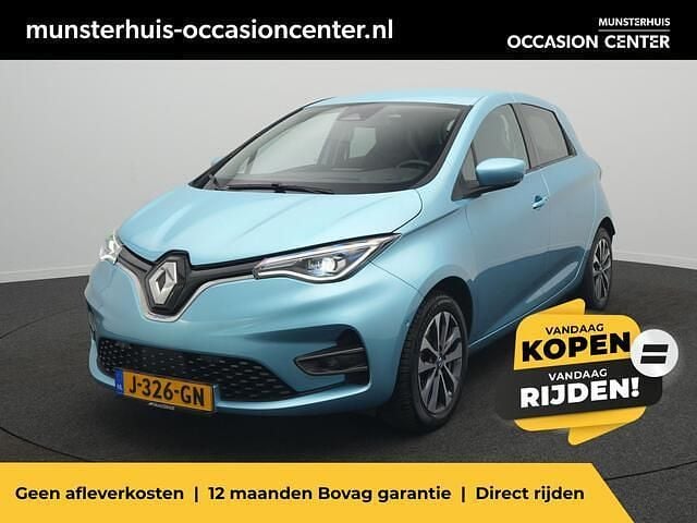 Blauw metallic Gebruikt 2020 Renault Zoe Intens Hatchback | € 14.950 (Eerlijke prijs) - Afbeelding 1/4