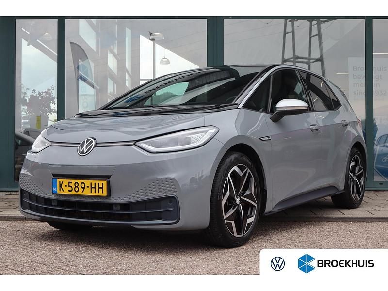 Grijs Gebruikt 2020 VW ID.3 Hatchback | € 19.900 (Eerlijke prijs) - Afbeelding 1/4