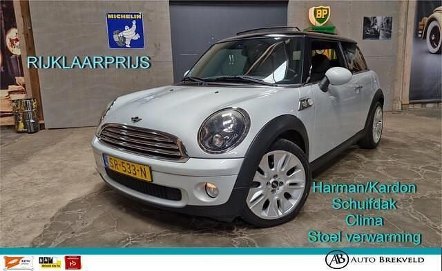 Wit Gebruikt 2010 Mini Cooper Hatchback | € 7.950 (Duur) - Afbeelding 1/4