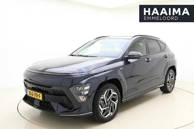 Blauw Nieuw 2025 Hyundai Kona N Line SUV | € 35.450 (Eerlijke prijs) - Afbeelding 1/4