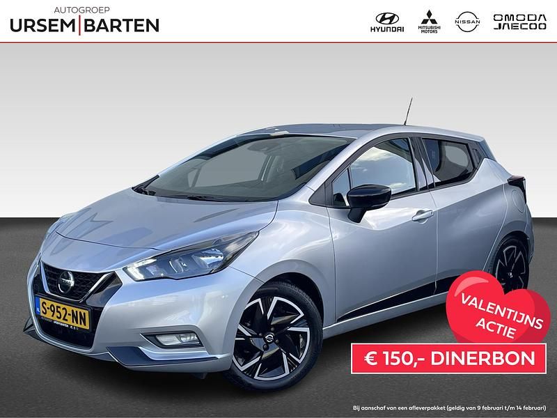 Zilver (metallic) Occasion 2022 Nissan Micra Hatchback | € 18.430 (Duur) - Afbeelding 1/4