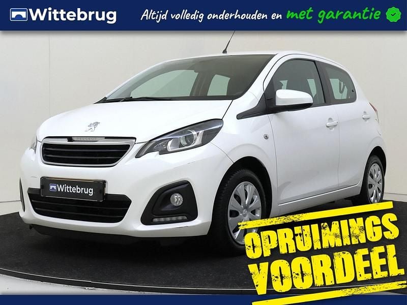 Wit Gebruikt 2020 Peugeot 108 Active Hatchback | € 8.750 (Eerlijke prijs) - Afbeelding 1/3