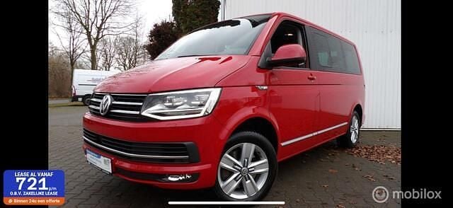 Occasion VW T6 Generation Six 204 PK (150 kW) 2017 Rood Van