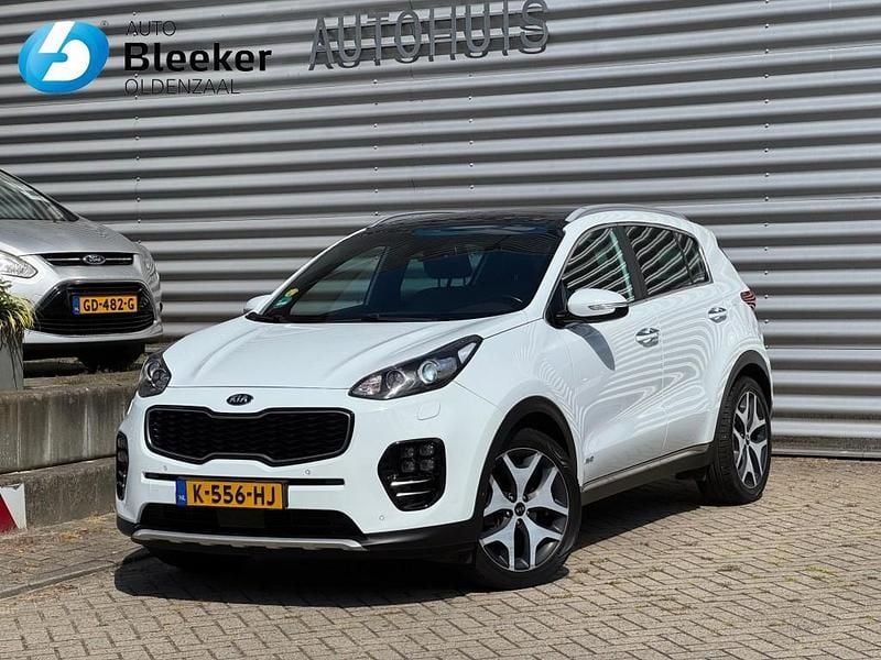 Wit Gebruikt 2016 Kia Sportage GT-Line SUV | € 20.450 (Eerlijke prijs) - Afbeelding 1/4