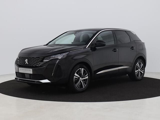 Zwart Gebruikt 2022 Peugeot 3008 Allure SUV | € 23.700 (Super prijs) - Afbeelding 1/4