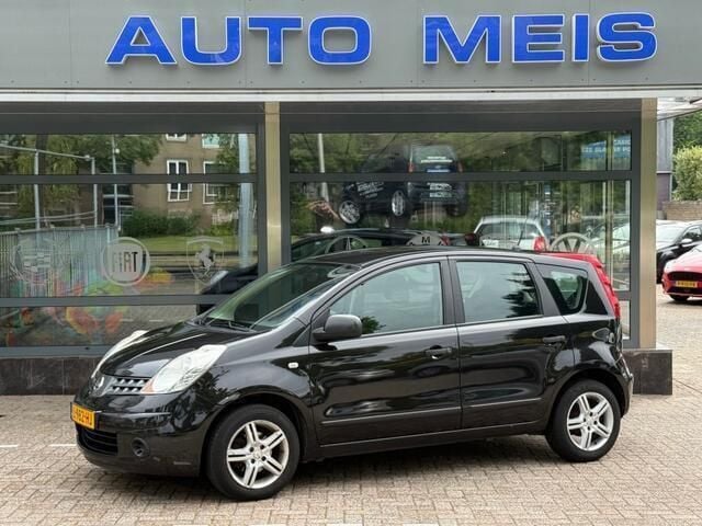Zwart Gebruikt 2008 Nissan Note Visia MPV | € 1.695 (Eerlijke prijs) - Afbeelding 1/4