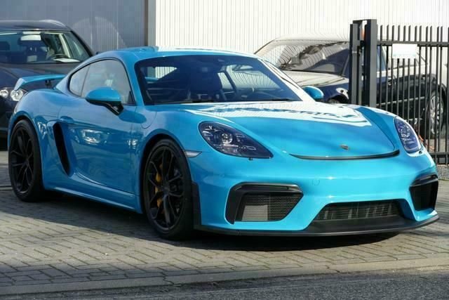 Blauw Gebruikt 2020 Porsche 718 Cayman Sport Coupé | € 199.995 - Afbeelding 1/4
