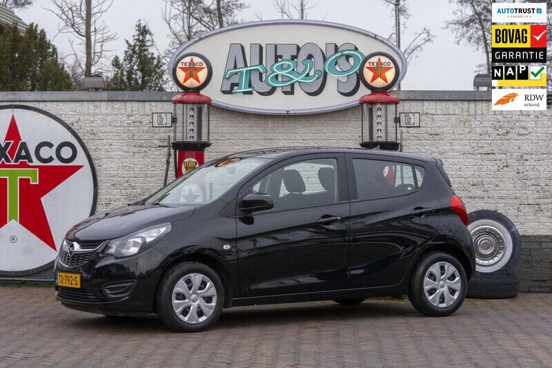Zwart Gebruikt 2018 Opel Karl Edition Hatchback | € 7.950 (Goede deal) - Afbeelding 1/4