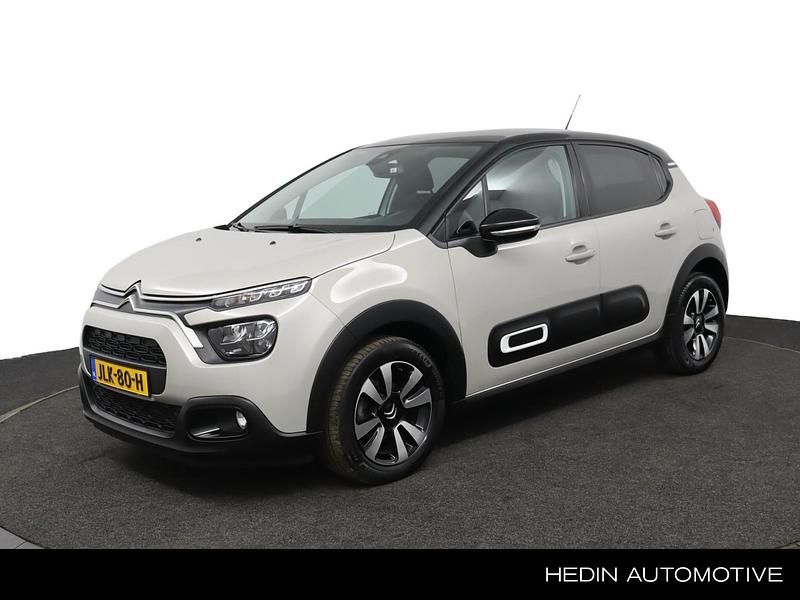 Grijs Gebruikt 2021 Citroën C3 Shine Hatchback | € 13.445 (Eerlijke prijs) - Afbeelding 1/4