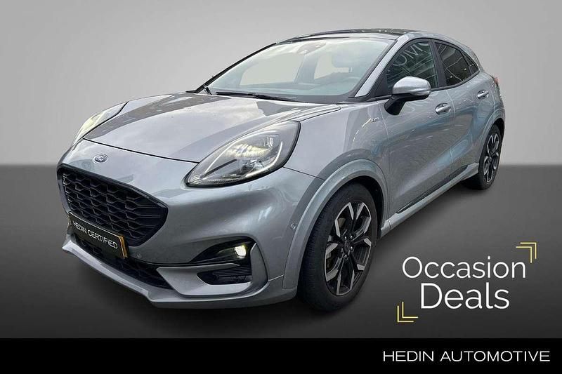 Grijs Occasion 2021 Ford Puma ST-Line X SUV | € 20.945 (Eerlijke prijs) - Afbeelding 1/3