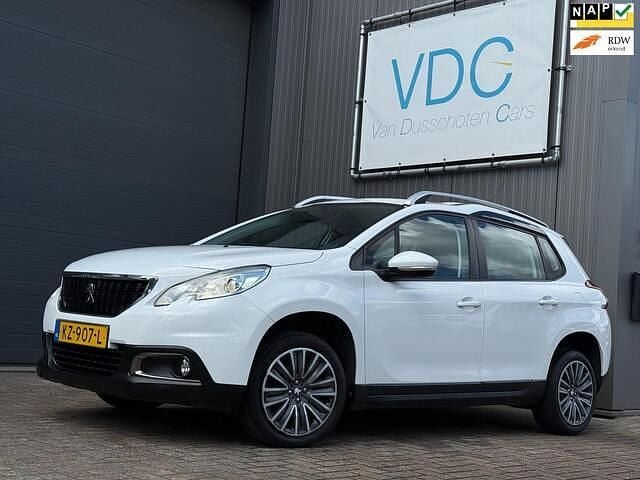 Wit Gebruikt 2017 Peugeot 2008 SUV | € 8.450 (Eerlijke prijs) - Afbeelding 1/4