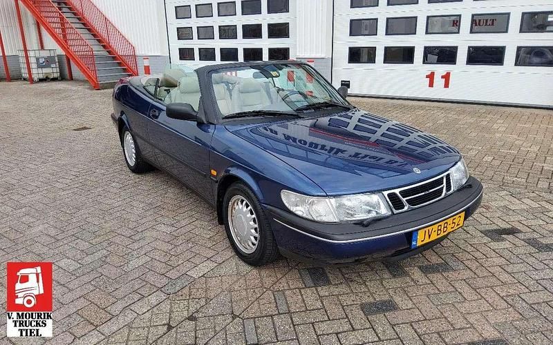Blauw, metallic lak Gebruikt 1995 Saab 900 Cabriolet Cabriolet | € 4.690 - Afbeelding 1/4