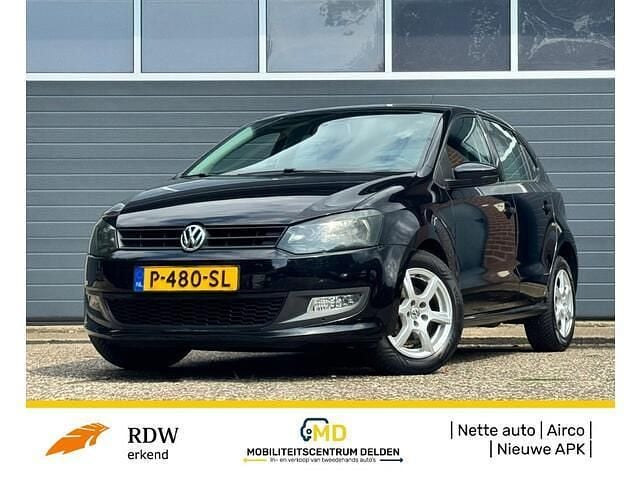Zwart Gebruikt 2012 VW Polo Trendline Hatchback | € 4.950 (Goede deal) - Afbeelding 1/4