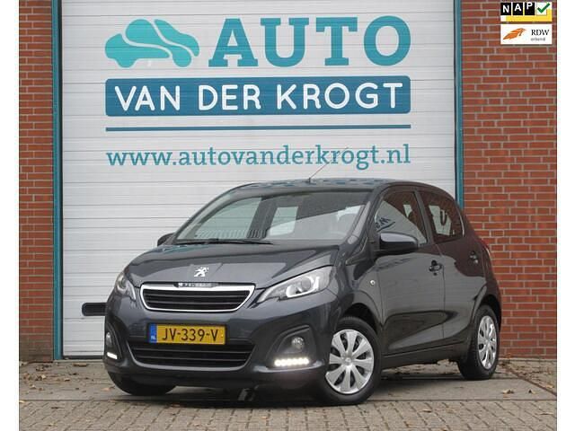Grijs (metallic) Gebruikt 2016 Peugeot 108 Active Hatchback | € 7.895 (Eerlijke prijs) - Afbeelding 1/4