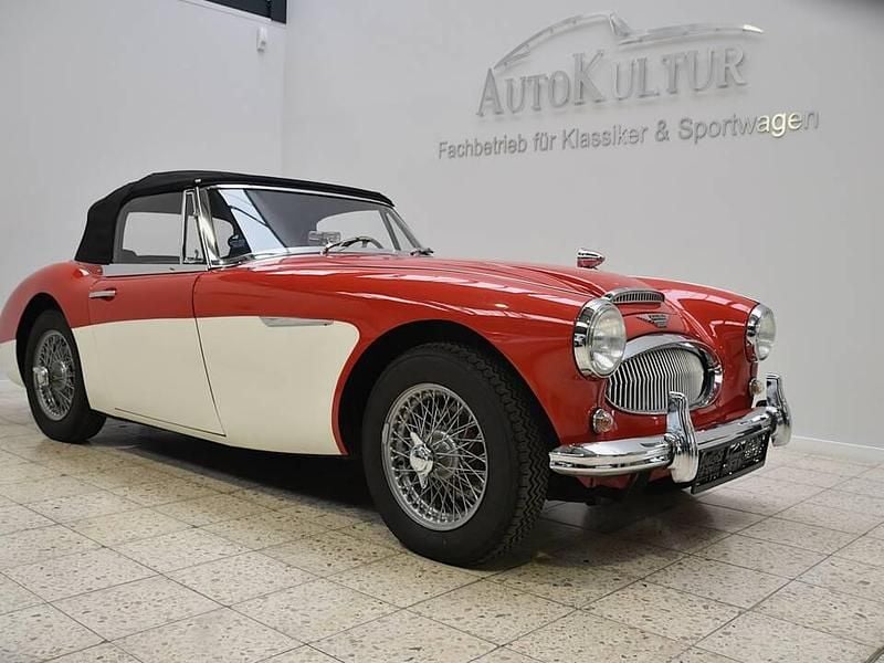 Rood Gebruikt 1962 Austin Healey 3000 MK II Cabriolet | € 47.900 - Afbeelding 1/4