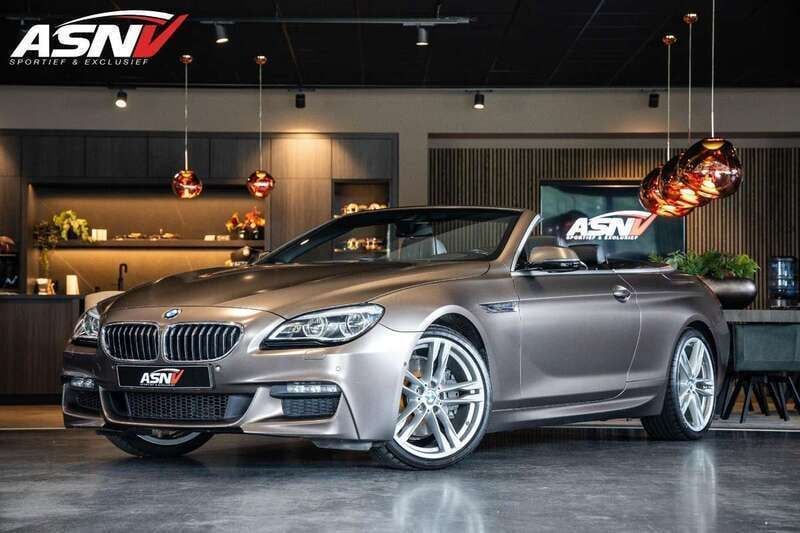 Bruin, metallic lak Gebruikt 2016 BMW 640 Cabriolet Executive Cabriolet | € 38.945 (Super prijs) - Afbeelding 1/4