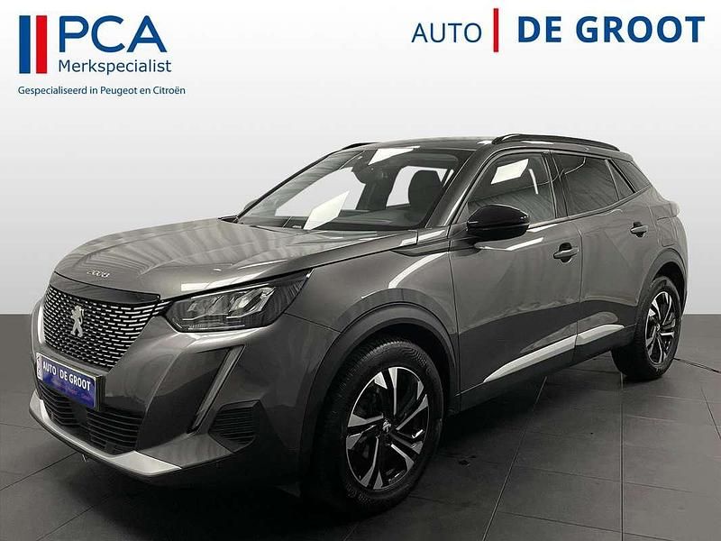 Grijs Gebruikt 2022 Peugeot 2008 Allure SUV | € 18.995 (Goede deal) - Afbeelding 1/4