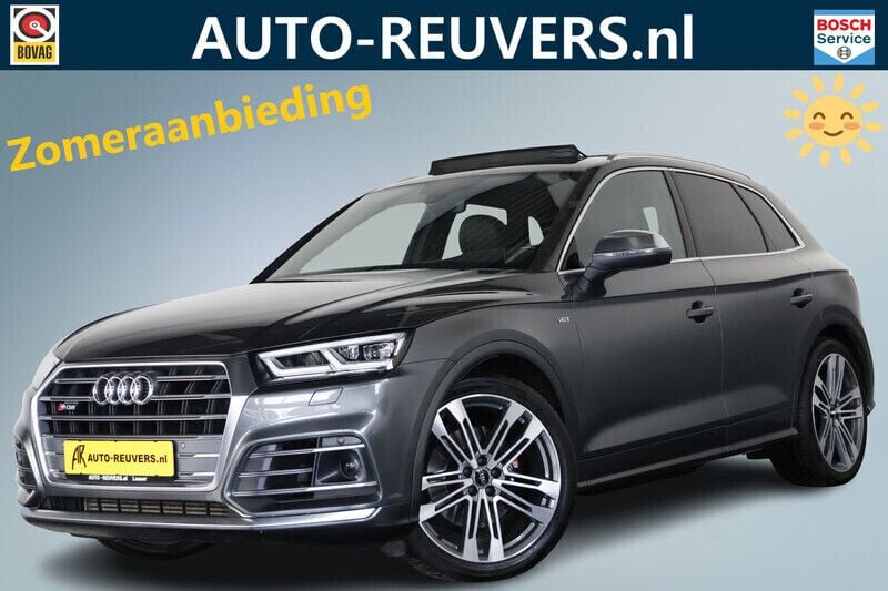 Grijs Gebruikt 2018 Audi SQ5 S-Line SUV | € 45.500 (Eerlijke prijs) - Afbeelding 1/4