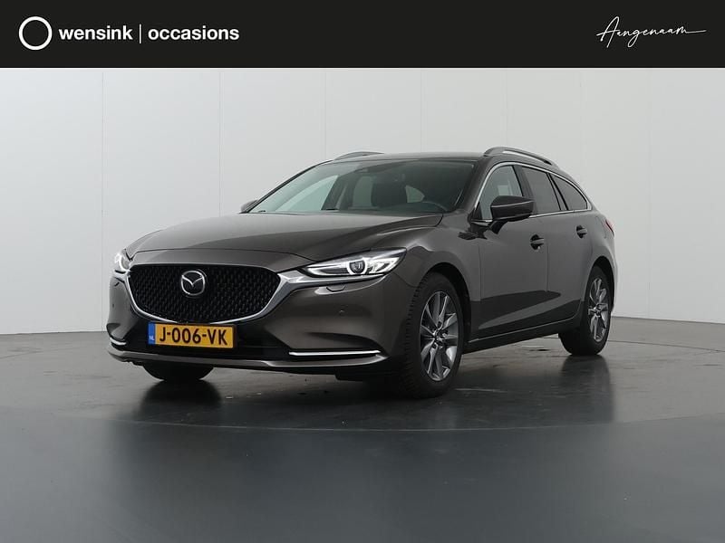 Bruin Gebruikt 2020 Mazda 6 Comfort Stationwagen | € 26.830 (Eerlijke prijs) - Afbeelding 1/4