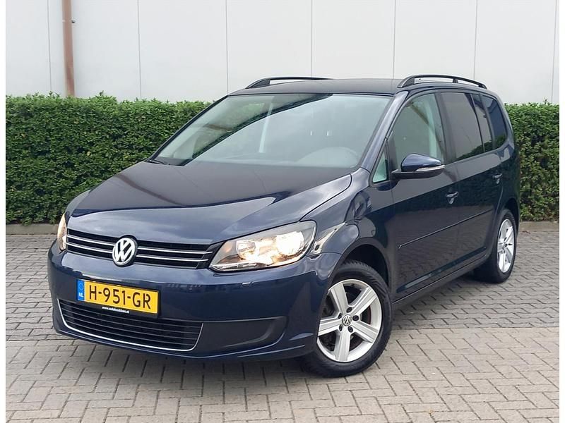 Blauw Gebruikt 2011 VW Touran Comfortline MPV | € 6.750 (Eerlijke prijs) - Afbeelding 1/4