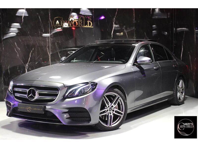 Grijs Gebruikt 2017 Mercedes E200 AMG Sedan | € 23.945 (Eerlijke prijs) - Afbeelding 1/4