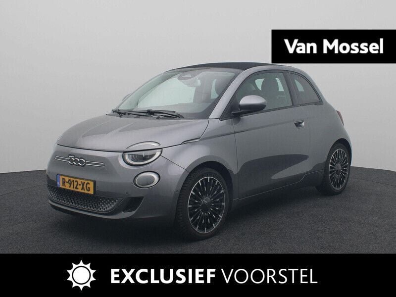 Grijs, metallic lak Gebruikt 2021 Fiat 500C Icon Cabriolet | € 18.740 (Goede deal) - Afbeelding 1/3
