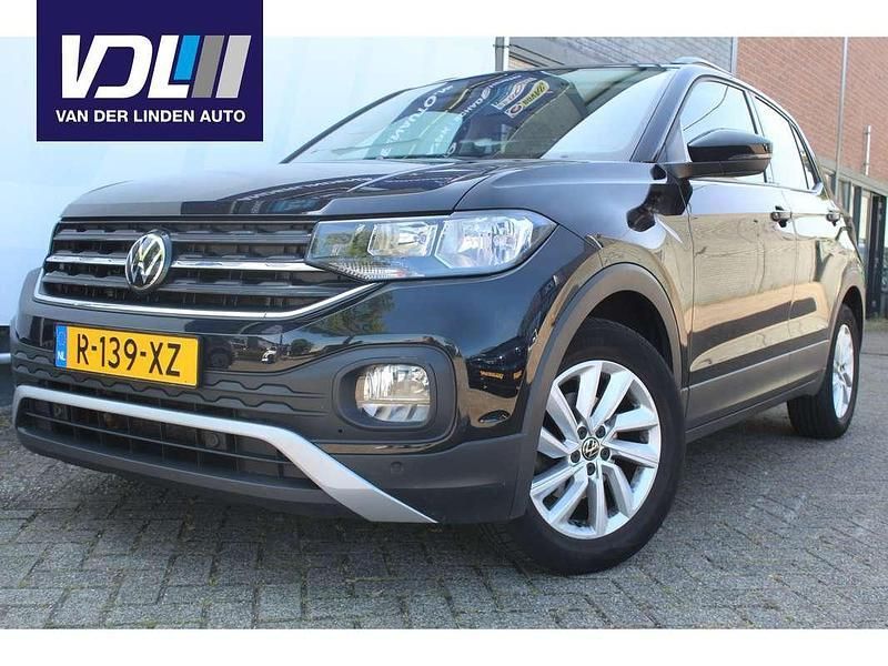 Zwart Gebruikt 2021 VW T-Cross Style SUV | € 22.600 (Eerlijke prijs) - Afbeelding 1/4