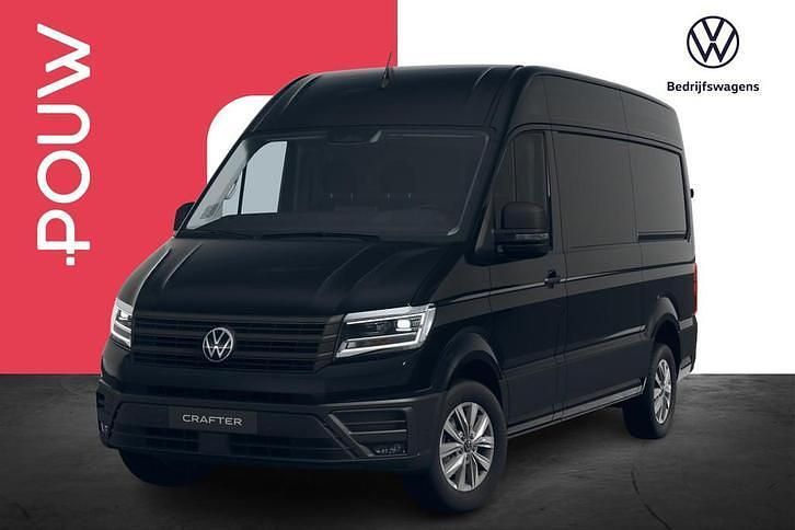 Zwart Occasion 2024 VW Crafter Exclusive Van | € 48.250 (Duur) - Afbeelding 1/4