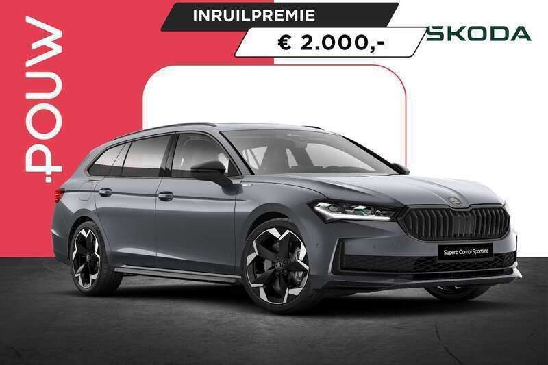 Grijs Nieuw 2025 Skoda Superb Business Line Stationwagen | € 55.950 (Eerlijke prijs) - Afbeelding 1/4