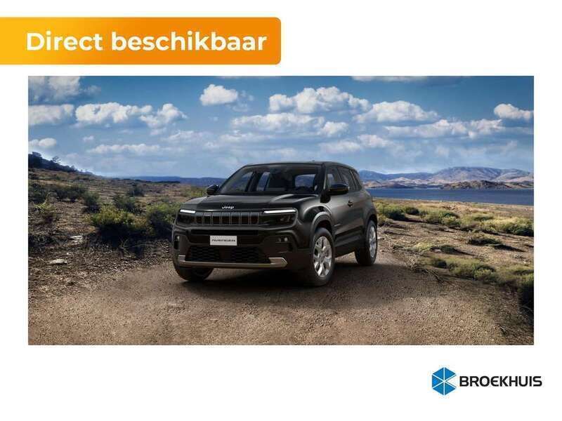 Zwart Nieuw 2025 Jeep Avenger Altitude SUV | € 41.448 (Iets duurder) - Afbeelding 1/3