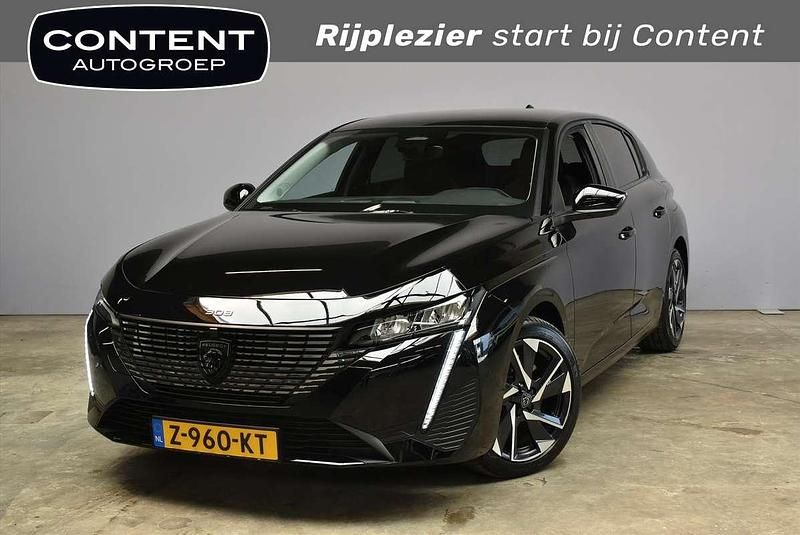 Zwart Gebruikt 2024 Peugeot 308 Allure Hatchback | € 29.940 (Goede deal) - Afbeelding 1/4