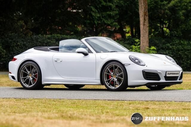 Wit Gebruikt 2016 Porsche 911 Carrera 4S Cabriolet Cabriolet | € 119.991 (Eerlijke prijs) - Afbeelding 1/4