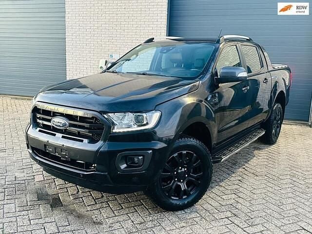 Zwart Gebruikt 2021 Ford Ranger Wildtrack Pickup | € 26.999 (Super prijs) - Afbeelding 1/4