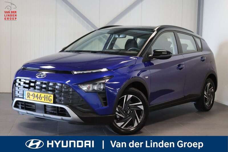 Blauw Gebruikt 2022 Hyundai Bayon SUV | € 20.995 (Eerlijke prijs) - Afbeelding 1/4