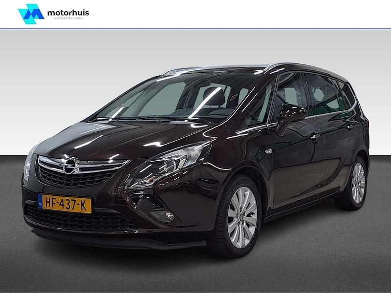 Bruin Gebruikt 2013 Opel Zafira Tourer Cosmo MPV | € 9.745 (Eerlijke prijs) - Afbeelding 1/4