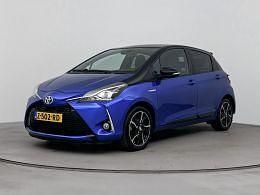 Blauw metallic Gebruikt 2018 Toyota Yaris Limited Hatchback | € 17.450 (Eerlijke prijs) - Afbeelding 1/3