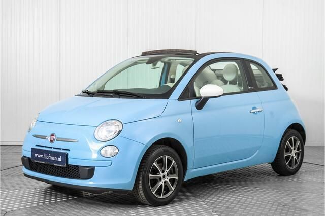 Blauw Gebruikt 2013 Fiat 500C Cabriolet | € 6.900 (Duur) - Afbeelding 1/4