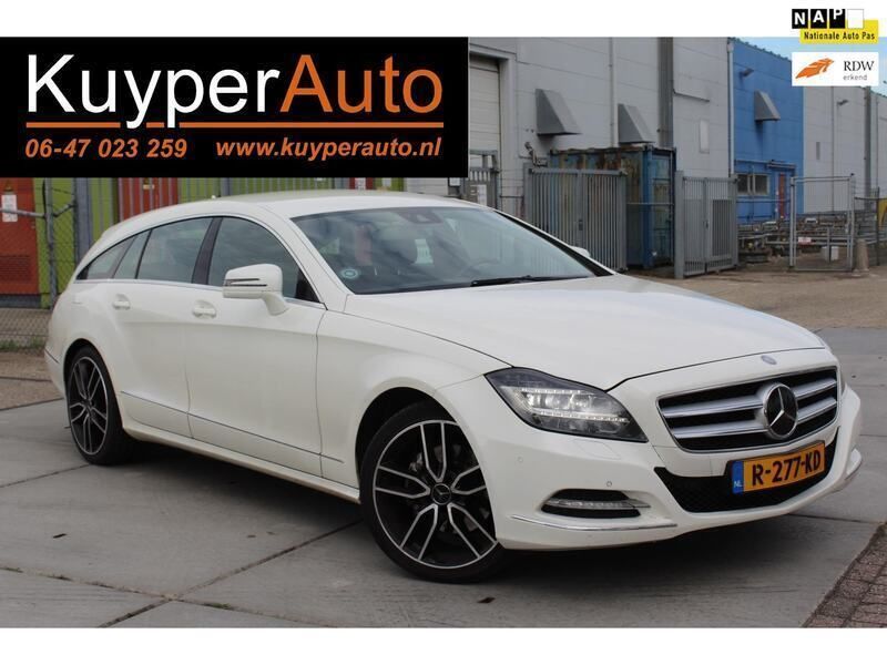 Wit Gebruikt 2012 Mercedes CLS350 Stationwagen | € 14.200 (Eerlijke prijs) - Afbeelding 1/4