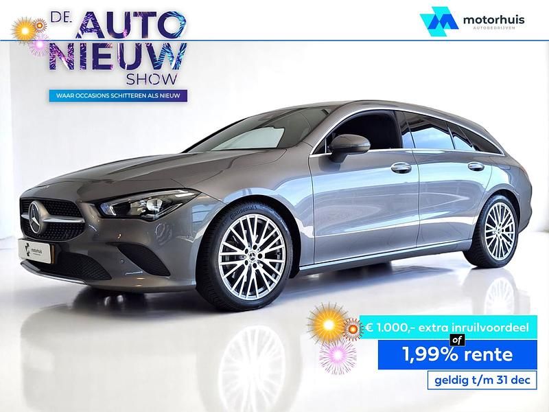 Grijs Gebruikt 2023 Mercedes CLA200 Shooting Brake Luxury Stationwagen | € 30.940 - Afbeelding 1/4