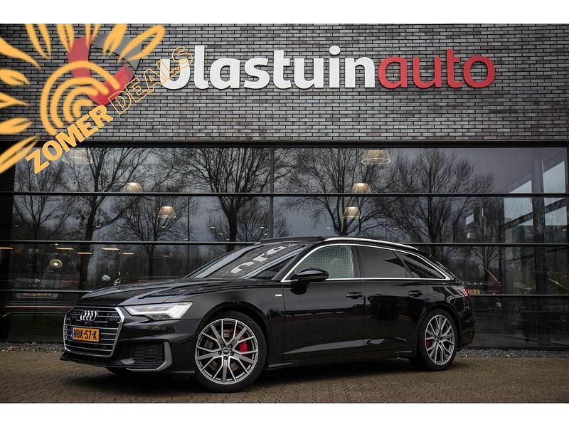 Zwart Gebruikt 2021 Audi A6 Competition Stationwagen | € 38.950 (Goede deal) - Afbeelding 1/4