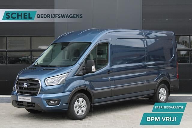 Blauw Nieuw 2024 Ford Transit Limited Van | € 49.950 - Afbeelding 1/4