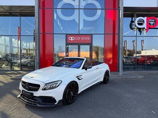 Wit Gebruikt 2017 Mercedes S63 AMG AMG Cabriolet | € 60.999 (Eerlijke prijs) - Afbeelding 1/4