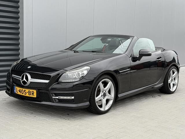 Zwart Gebruikt 2011 Mercedes SLK250 AMG Cabriolet | € 15.995 - Afbeelding 1/4