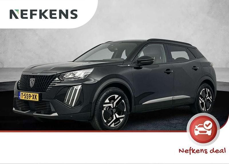 Zwart Gebruikt 2023 Peugeot e-2008 Allure SUV | € 24.925 (Eerlijke prijs) - Afbeelding 1/3