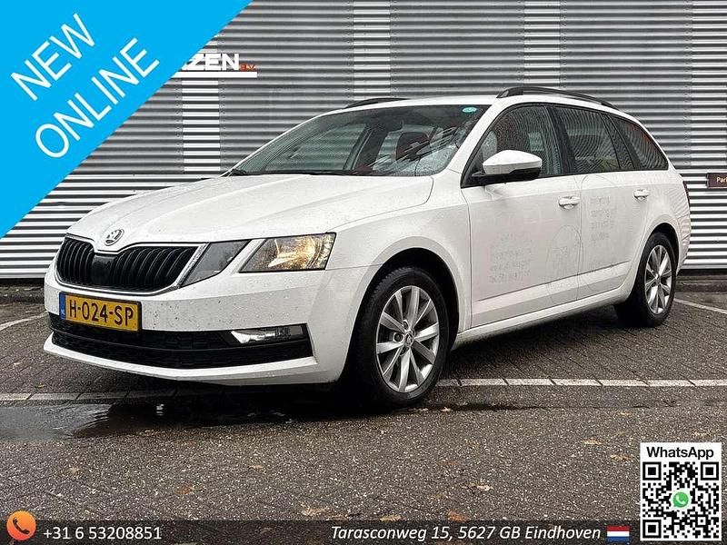 Wit Gebruikt 2020 Skoda Octavia Business Line Stationwagen | € 7.200 (Goede deal) - Afbeelding 1/4