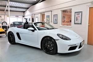 Wit Gebruikt 2016 Porsche 718 Boxster Cabriolet | € 40.388 (Eerlijke prijs) - Afbeelding 1/4