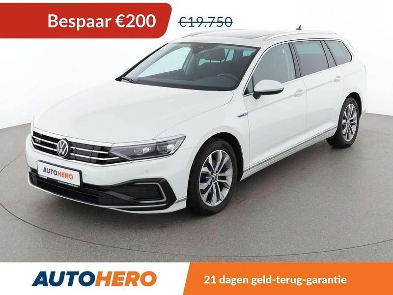 Wit Gebruikt 2021 VW Passat GTE Stationwagen | € 19.249 (Super prijs) - Afbeelding 1/3