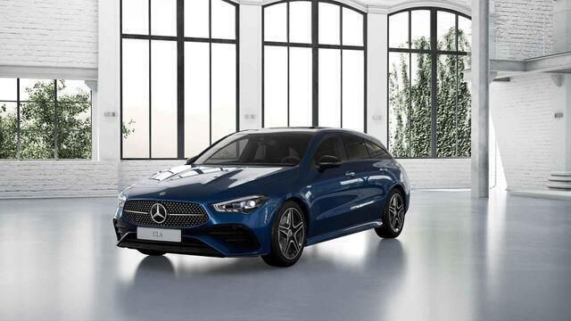 Blauw Nieuw 2025 Mercedes E250 Business Stationwagen | € 52.550 (Eerlijke prijs) - Afbeelding 1/4