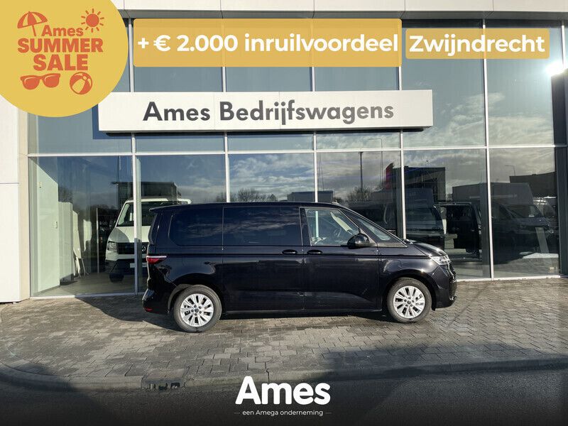 Zwart Gebruikt 2023 VW Multivan Life Van | € 54.995 (Super prijs) - Afbeelding 1/4