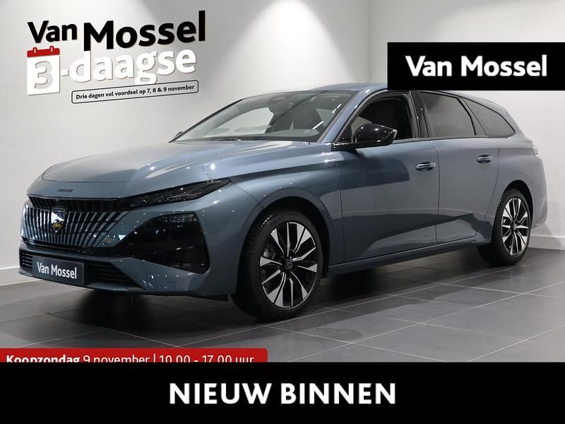 Blauw Nieuw 2025 Peugeot 308 Allure Stationwagen | € 41.156 (Duur) - Afbeelding 1/3